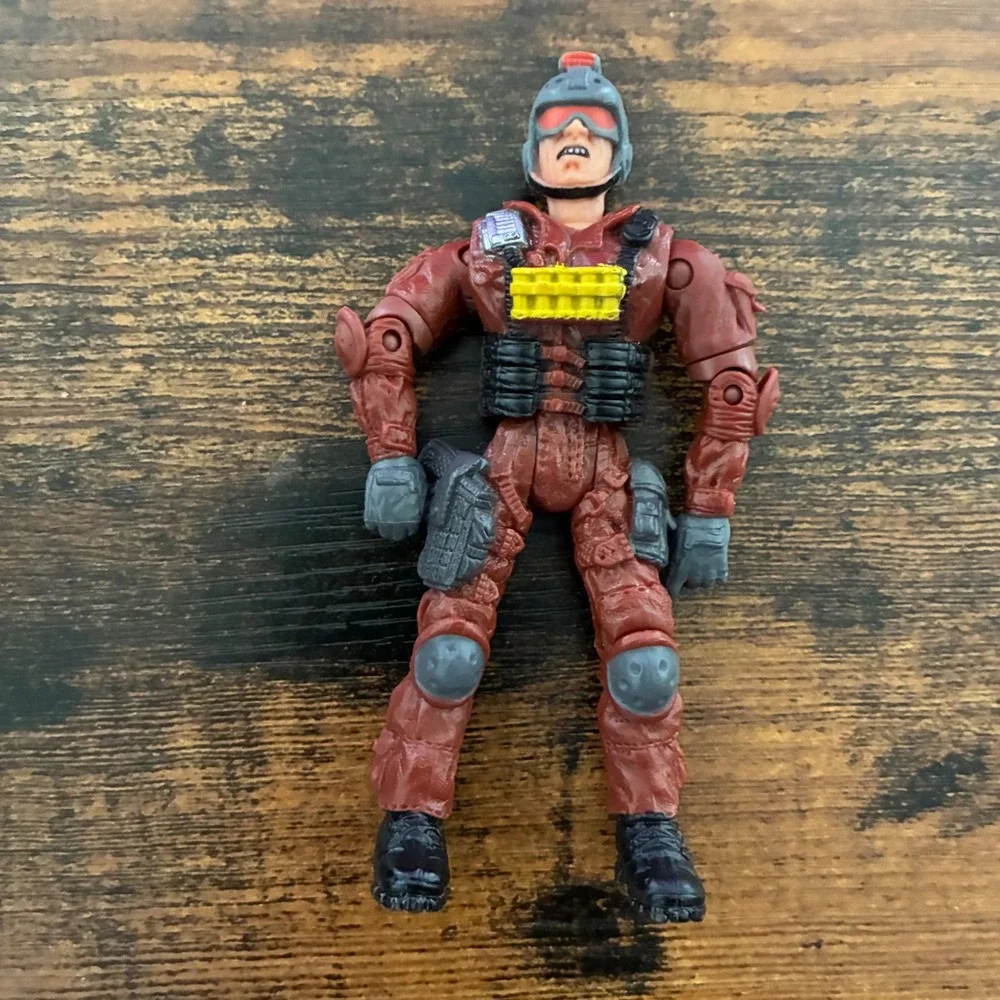 Vintage Y2K Lanard The Corps Commando Force Figure Lot 4 Firestorm Eagle